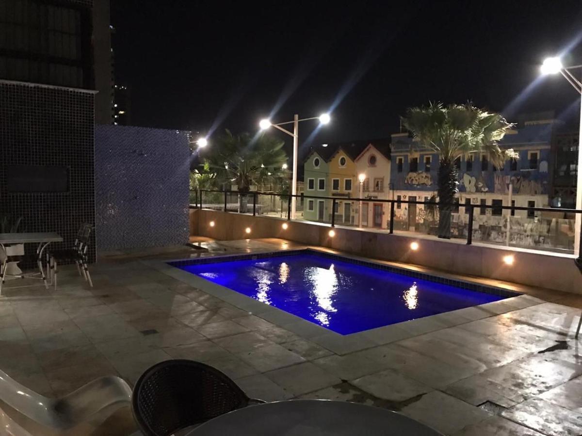 102 Lindo Flat Mobiliado Na Praia De Iracema 福塔雷萨 外观 照片
